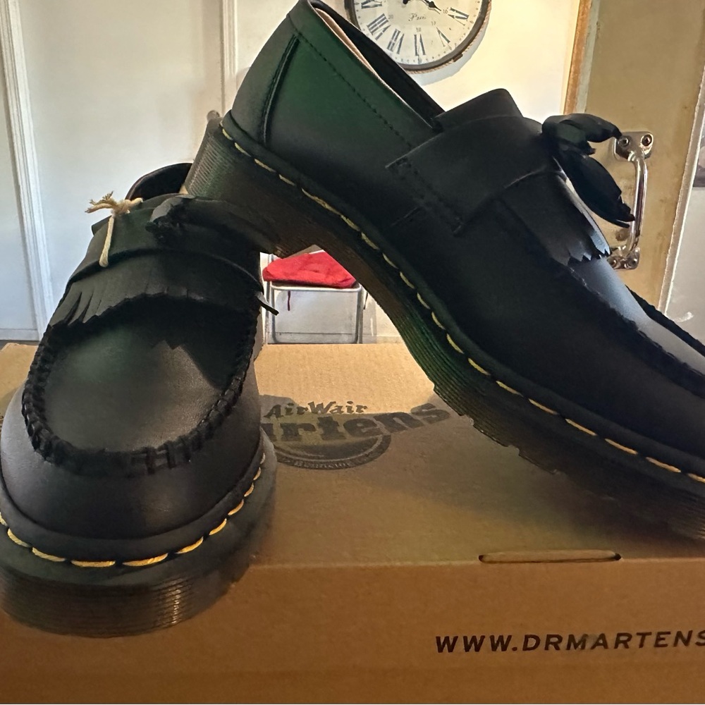 Dr. Martens Unisex Vegan Adrian Loafer 7 Men's/8 Women's